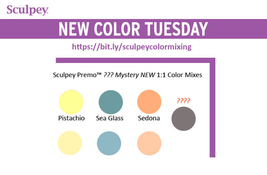New Color Tuesday! Introducing Sculpey Soufflé™ Lilac Mist - Pt 1