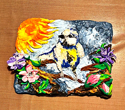 Welcome Spring With Sculpey Clay Tiles