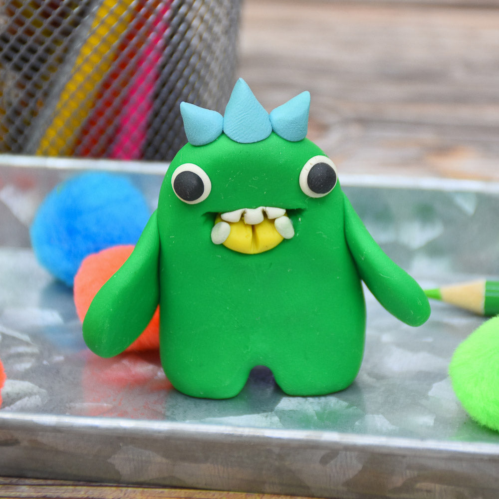 Sculpey® Bake Shop Bendy Green Friendly Monster