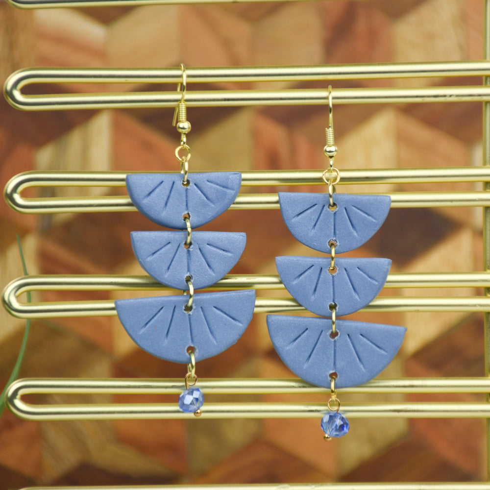 Sculpey Premo™ and Sculpey Soufflé™ Half Round Earrings