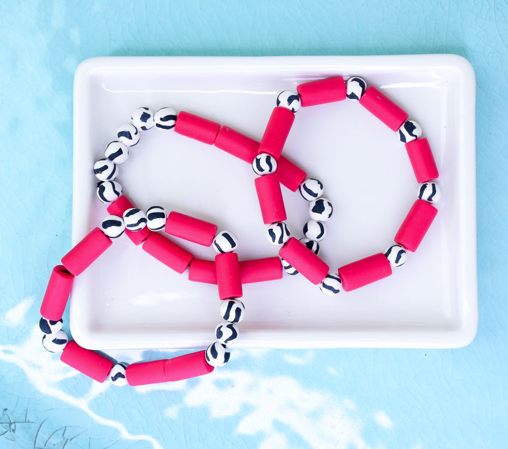 Sculpey III® Tube Bead Bracelet