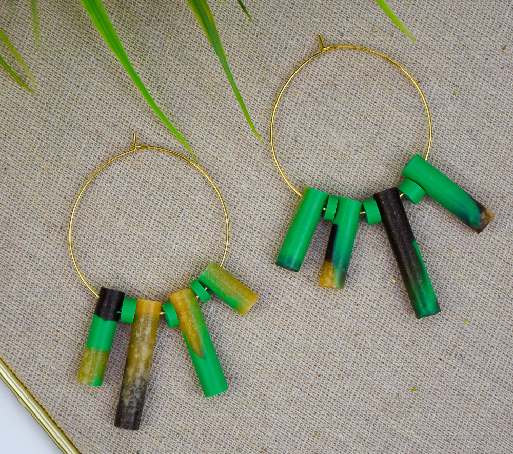 Liquid Sculpey® Mod Hoop Earrings