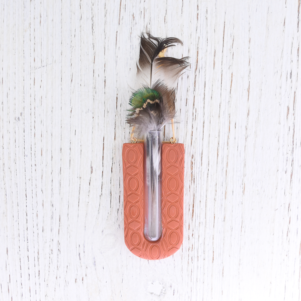 Sculpey Premo™ Art Deco Wall Planter