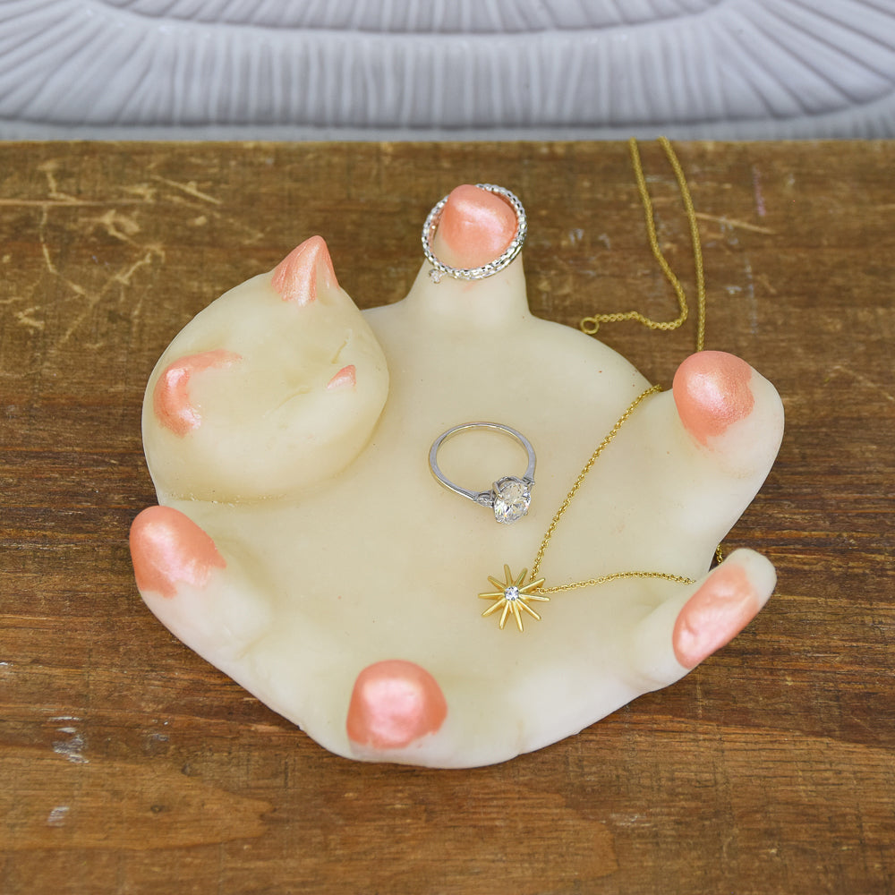 Sculpey Air-Dry™ Porcelain Kitty Ring Dish