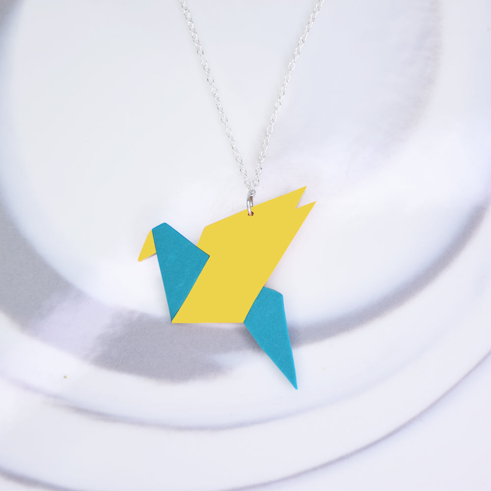 Sculpey Soufflé™ Origami Necklace