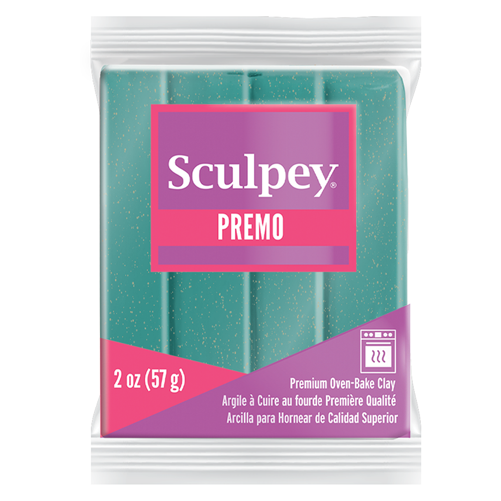 Sculpey Premo Vintage Teal Pearl oz - Main Image