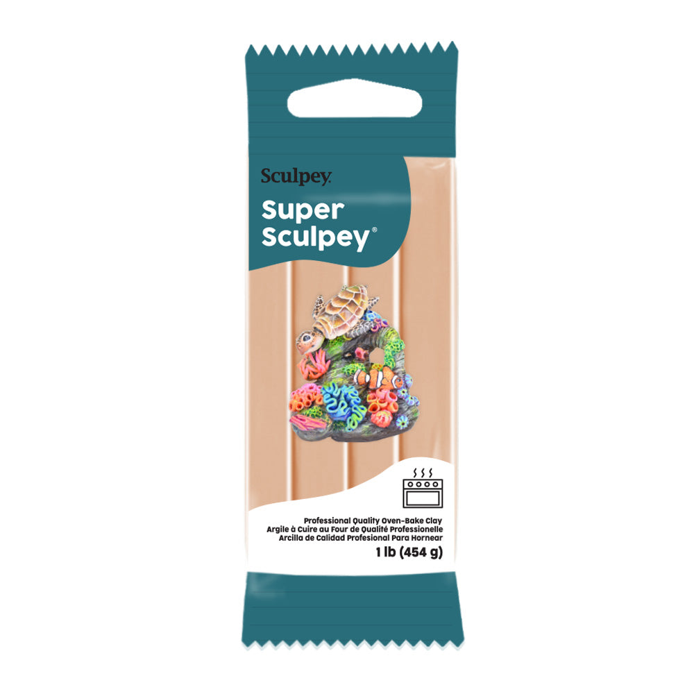 Sculpey Super 454g béžová - 1 ks Modelovací hmoty