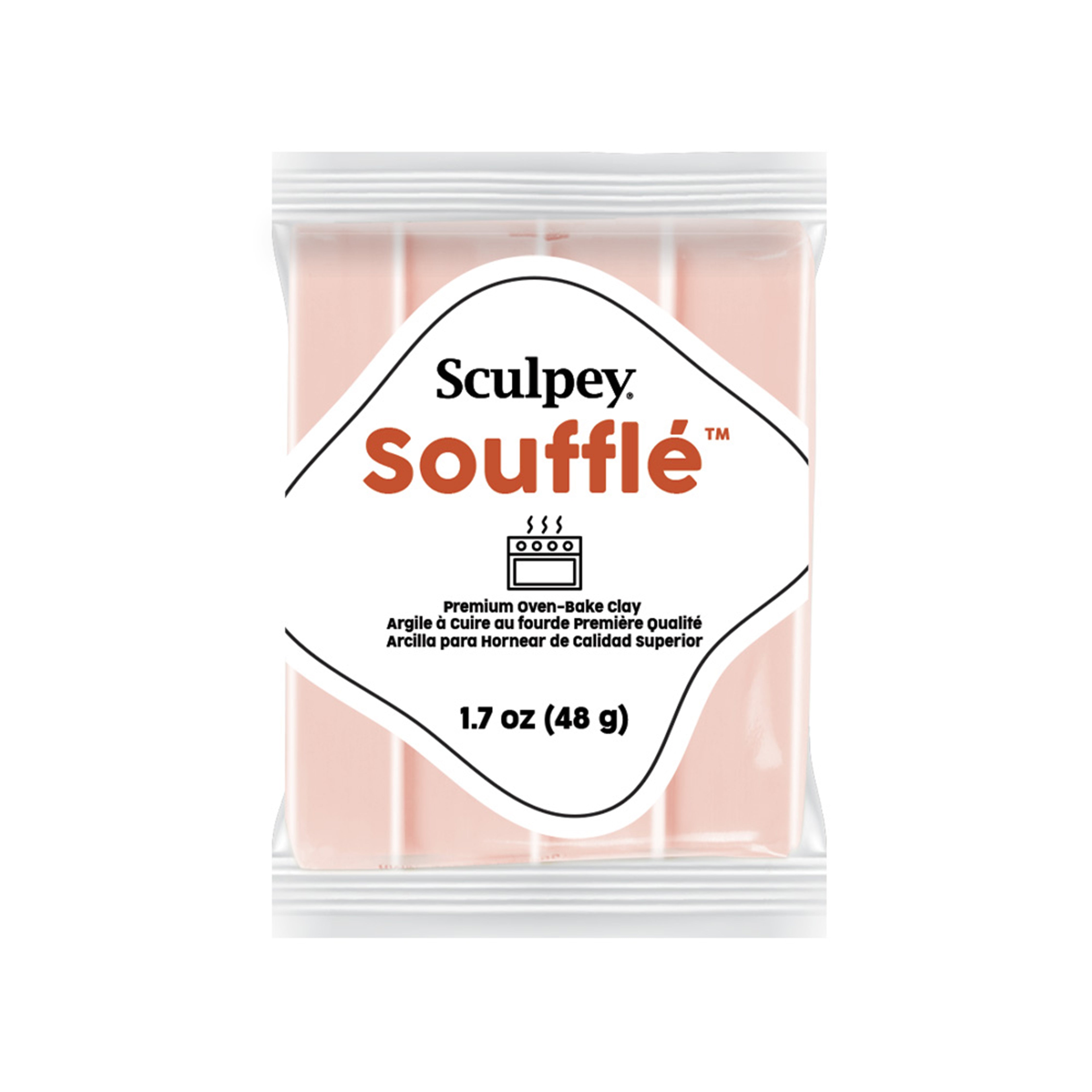 Sculpey Soufflé™ Almond Rose 1.7 oz