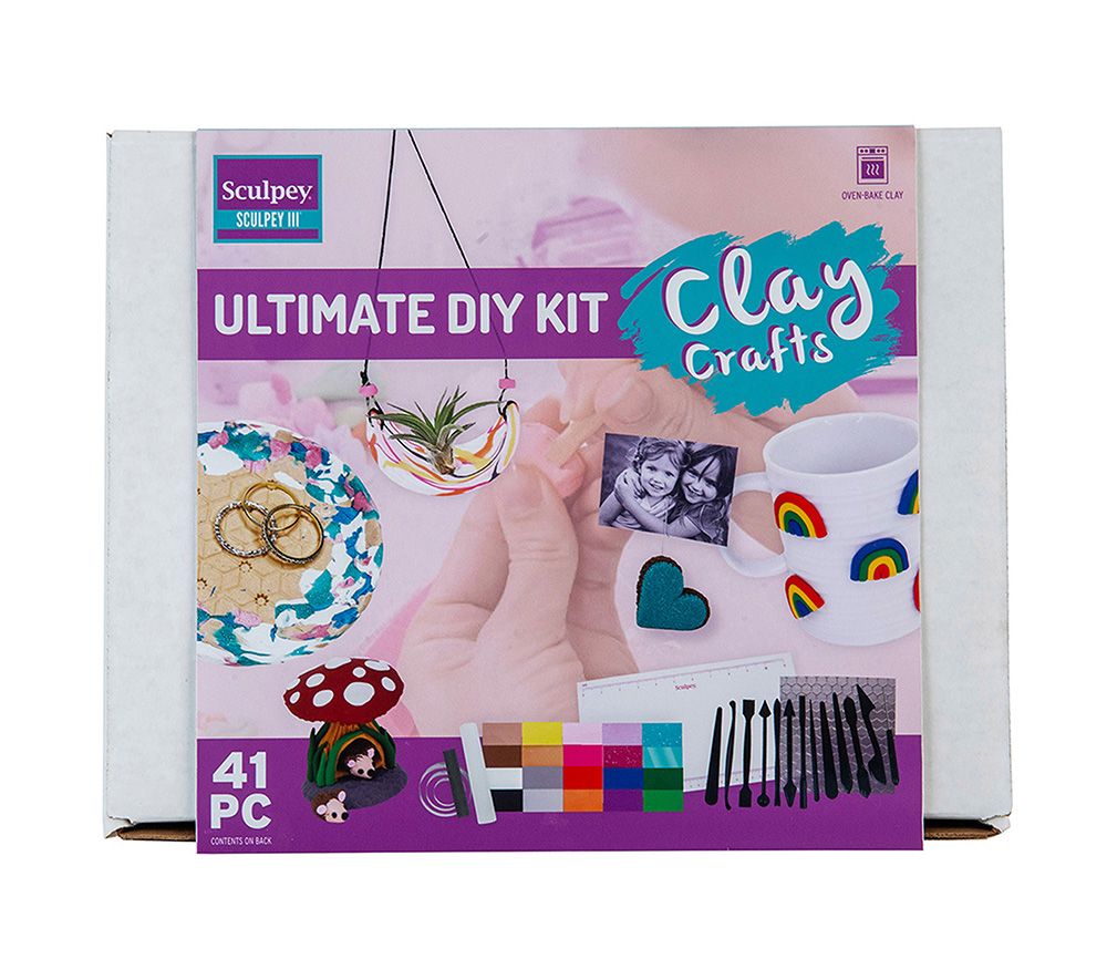 Create Your Own Polymer Clay Jewellery Box Set - Craft Kits - Art