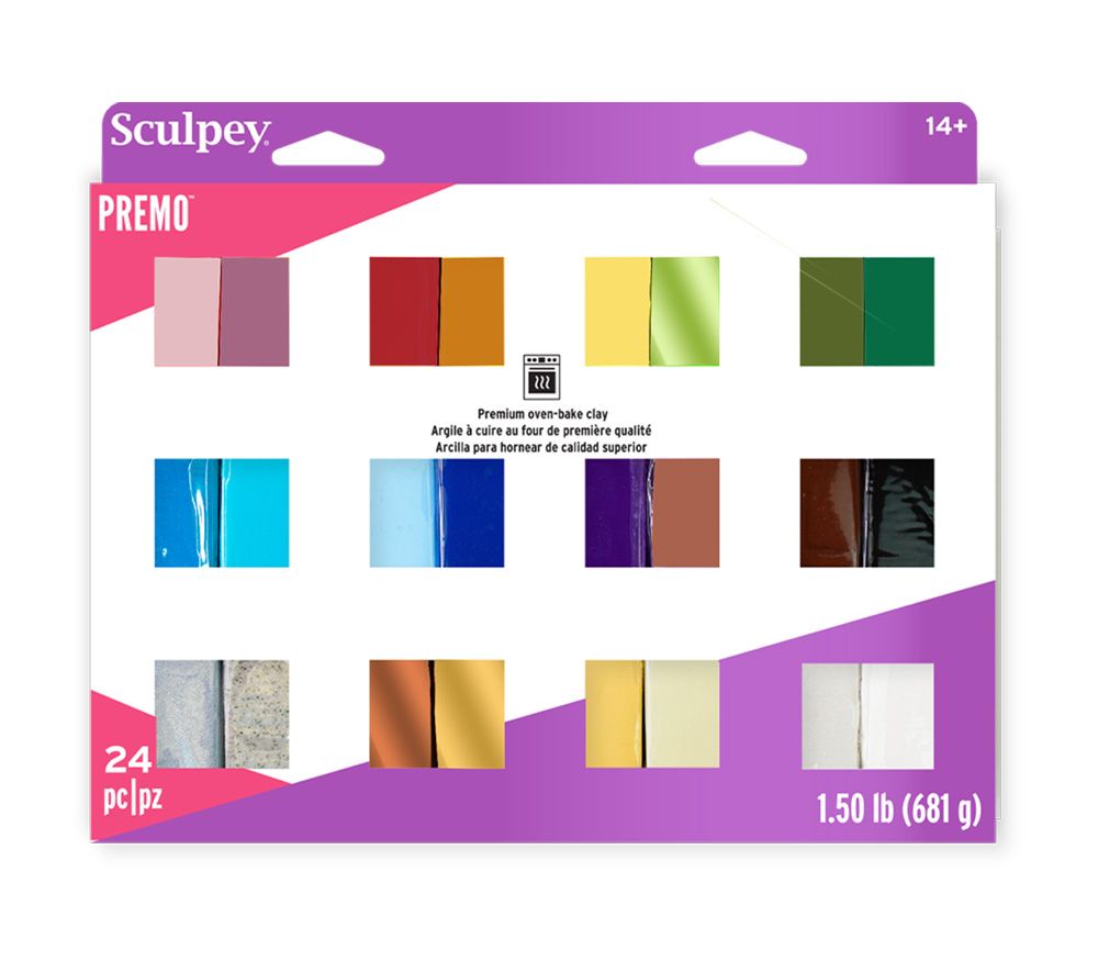 Sculpey Premo™ 24 Color Sampler
