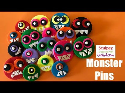 Bake Shop Monster Flair Pins
