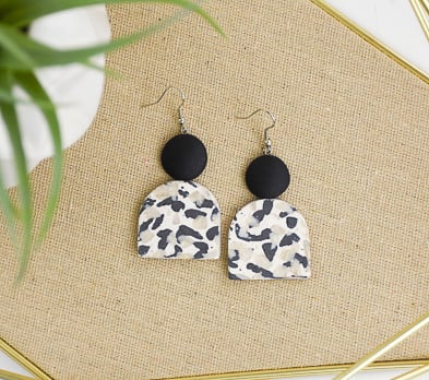 Sculpey Premo™ Shimmering Arches Earrings
