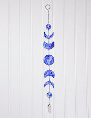Blue Moon Phases Wall Hanging