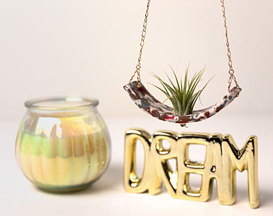 air plant holder hanging Sculpey III® Air Plant Hanger -sculpey.com