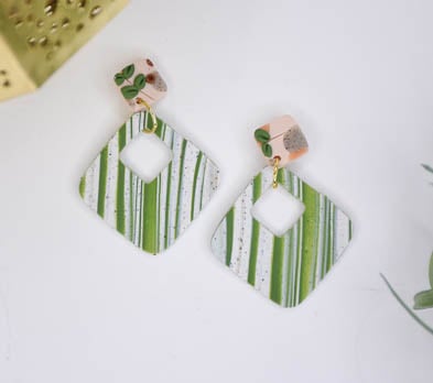 Sculpey Premo™ Unique Multiples Scrap Earrings