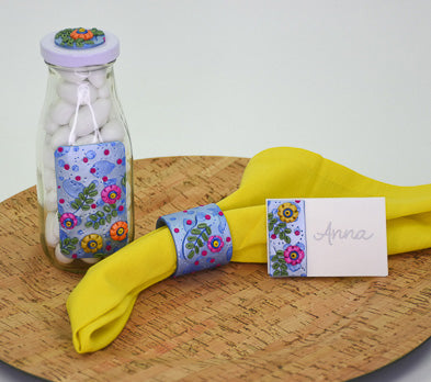 Sculpey Premo™ Floral Slab Milk Bottle