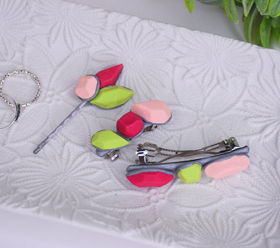 Selection of Sculpey III clay bars in various colors.