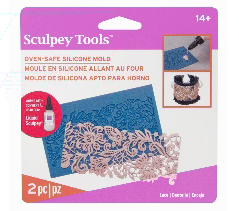 Sculpey Silicone Bakeable Mold Lace Sculpey® Buy Now!