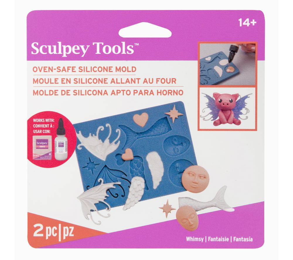 Sculpey Tools Silicone Bakeable Mold – Whimsy
