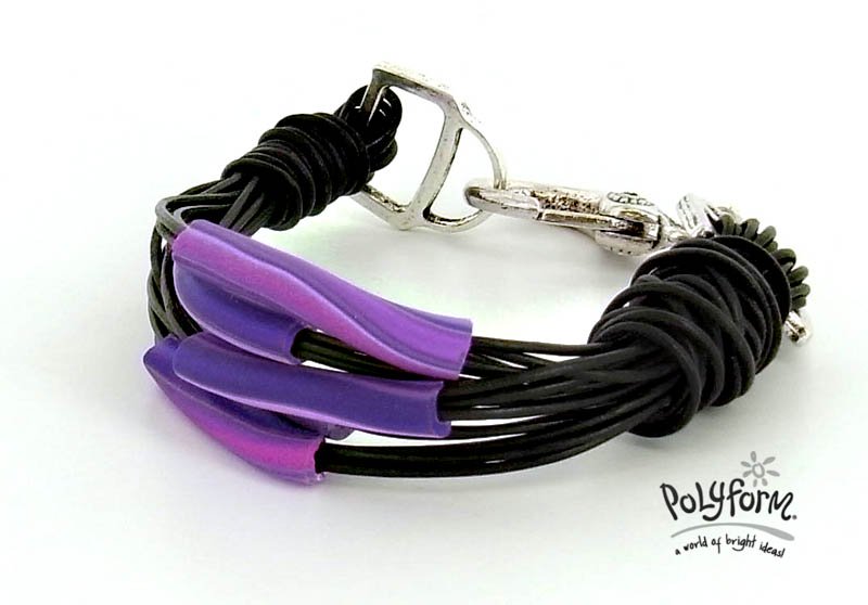 Sculpey® III Multistrand Clay Tube Bracelet