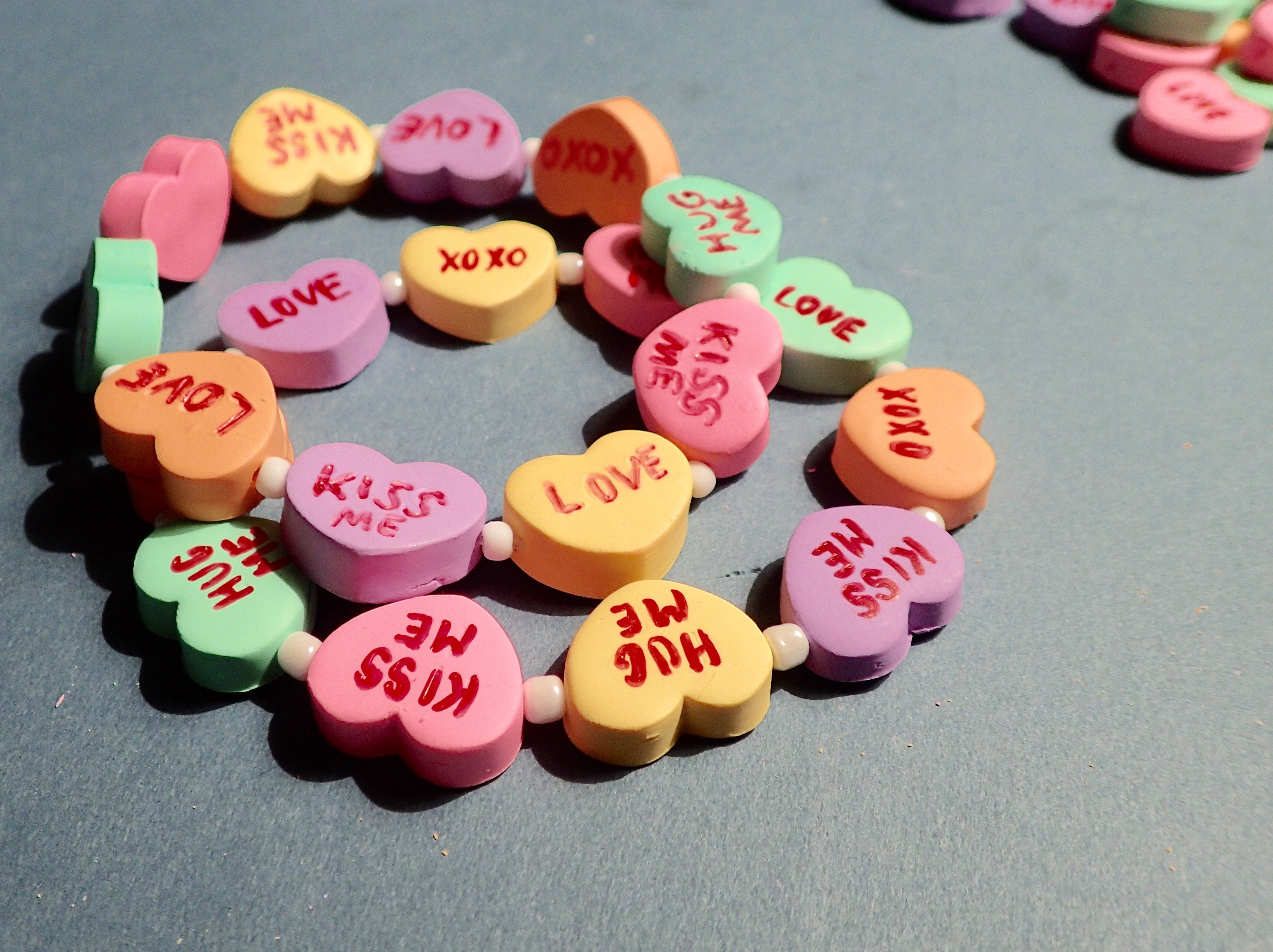 Valentine Conversation Candy Hearts Valentine Candy Heart Clay