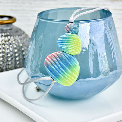 Sculpey Premo™ Iridescent Double Shift Necklace