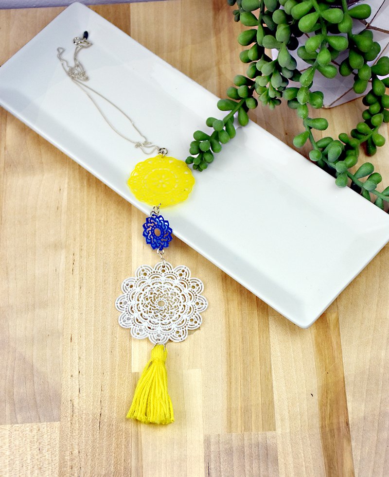 Liquid Sculpey Mandala Pendant