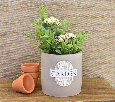 Sculpey Soufflé™ Silkscreened Herb Planter