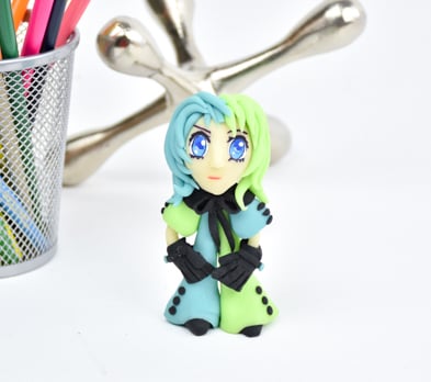 Sculpey Bake Shop® Glow in the Dark Anime-Amy Figurine