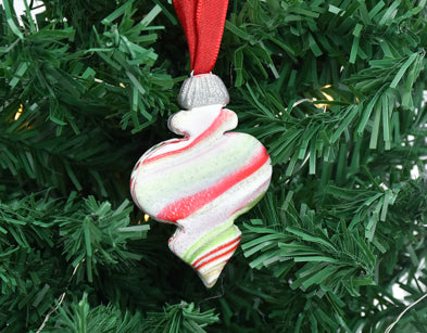 Premo Sculpey® Marbled Finial Ornament