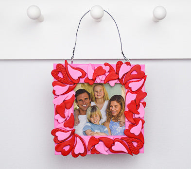 Sculpey - Make this adorable hearts frame with Sculpey Air-Dry
