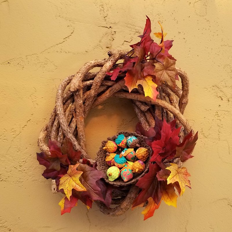 Souffle Fall Wreath