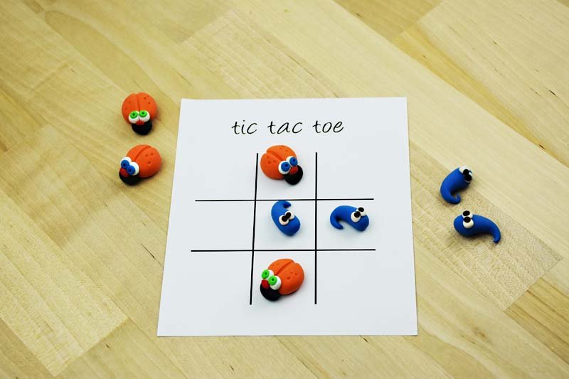 Sculpey Bake Shop® Ladybug Vs Worms Tic Tac Toe Game