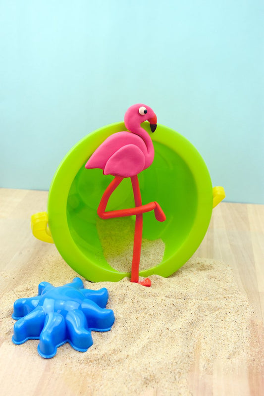 Sculpey Bake n' Bond Flamingo