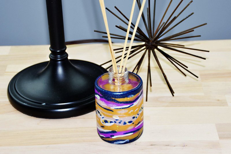 Sculpey Premo Amber Accents Reed Diffuser