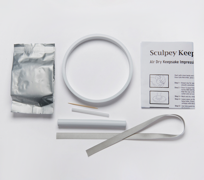 Sculpey Air Dry™ Keepsake Kit contents