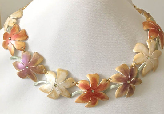 premo! Spring Flowers Necklace
