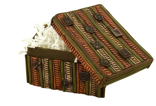 Sculpey® Soufflé Decorated Cardboard Box