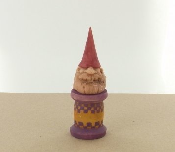 Super Sculpey® Decorative Spool with Gnome