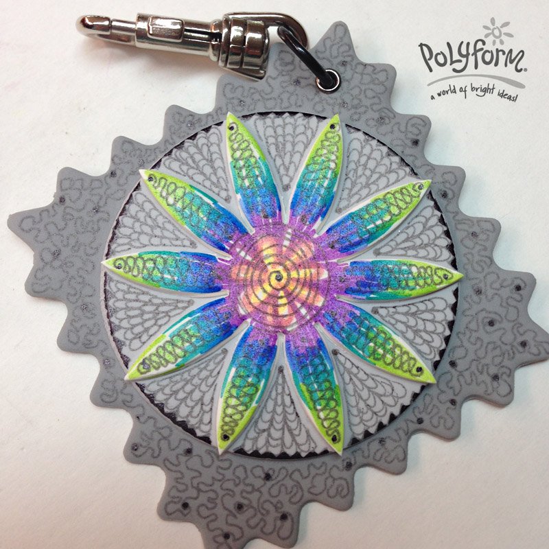 Sculpey Souffle Luggage Tag