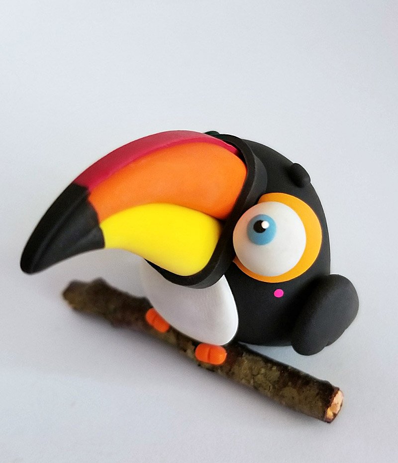 Sculpey III Little Toucan