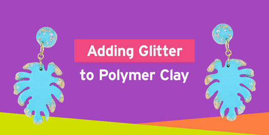 Adding Glitter to Polymer Clay