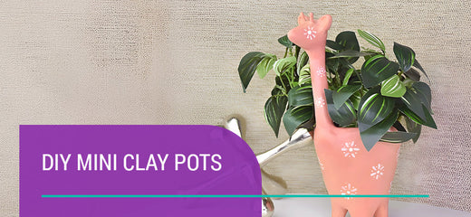 DIY Mini Clay Pots
