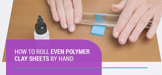 How to Roll Even Polymer Clay Sheets by Hand