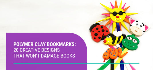 Polymer Clay Bookmarks: 20 Creative Designs That Won't Damage Books