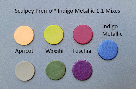 New Color Tuesday! Introducing Sculpey Premo™ Indigo Metallic Pt 3