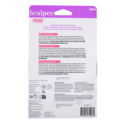 Sculpey Premo™ 12 Piece Metallics and Glitters Multi-pack