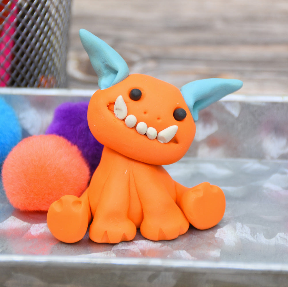 Sculpey® Bake Shop Bendy Orange Crush Monster
