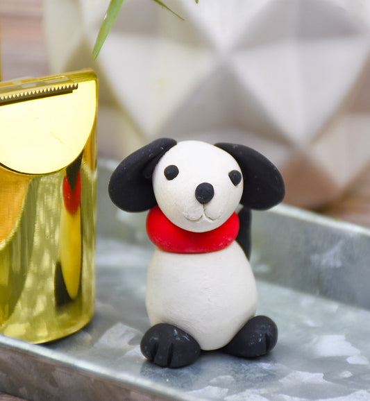 Sculpey Bake Shop® Black and White Doggie