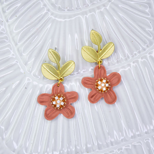 Sculpey Soufflé™ Daisy Earrings